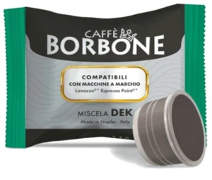 100 Capsule Point Caffè Borbone Miscela DEk Compatibili Lavazza Espresso Point - Foto 1 di 7