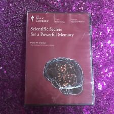 SCIENTIFIC SECRETS FOR A POWERFUL MEMORY (Dean M. Vishton) [Great Courses: CD]