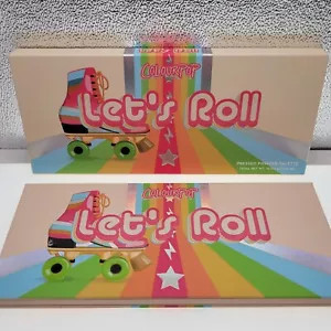 Colourpop Let's Roll Pressed Powder Rainbow Eyeshadow Palette 0.35 oz NEW IN BOX - Picture 1 of 5