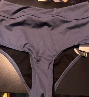 Parte inferior de natación TYR para mujer talla XS pizarra leila cintura alta nueva con etiquetas Foto 1 de 4