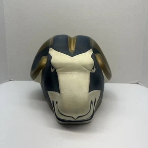 Vintage 90s-00s White Blue Gold St Louis RAMS Foam Hat Cap Football NFL Foamhead - Bild 1 von 19