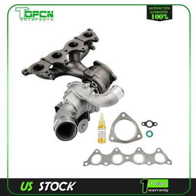 Turbocharger with Actuator for 2018-2021 Hyundai Kona Kia Seltos 2021-2022 1.6L - Image 1 of 4