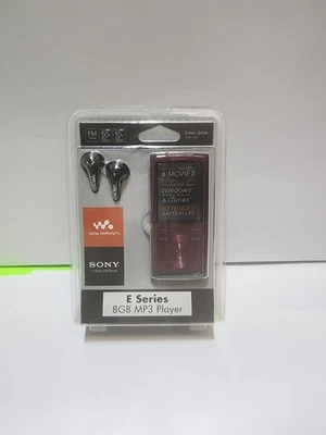 Sony Walkman NWZ-E354 红色 (8 GB) 数字媒体播放器 全新 未拆封 — 第 1/4 张图片