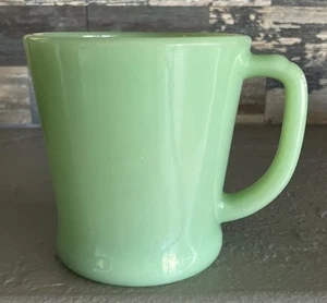 Vintage Fireking Jadite D Handle Coffee Cup #10 1960’s - Picture 1 of 4