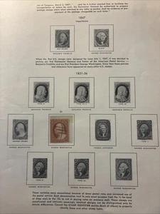 Colección de Nosotros Como Nuevo Usado En Páginas Correos Aéreos Siglo XIX N650 - Imagen 1 de 11