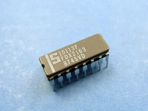 10113F [1pcs] Quad Exclusive OR Gate, 10113 IC Signetics, CERDIP-16 - Picture 1 of 2