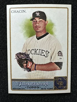 JHOULYS CHACIN #4 2011 Topps Allen & Ginter's QTY Colorado Rockies - Image 1 of 2