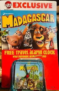 Nuevo RARO Circuit City Excl. Mini Reloj Despertador Promoción Película Madagascar ~ ¡ENVÍO GRATUITO! - Imagen 1 de 3