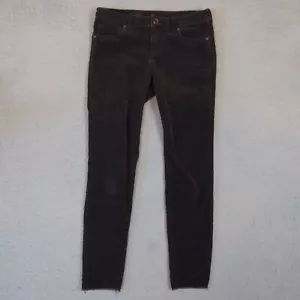 Pantalones de mezclilla ajustados al tobillo KUT From The Kloth para mujer 6 negros - Imagen 1 de 16