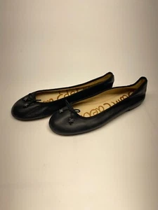 Sam Edelman Mujer Felicia Cuero Negro Ballet Plano Talla 9.5 - Imagen 1 de 8
