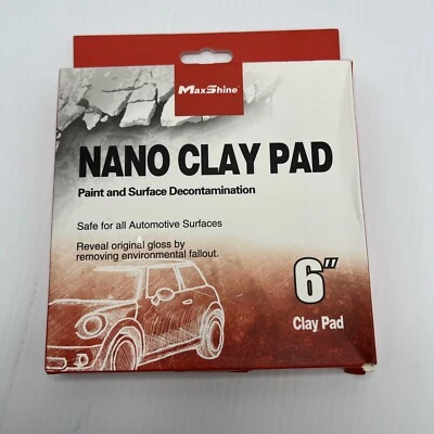 Maxshine Nano Clay  Pad, 6 inches - Image 1 of 4