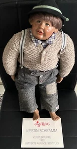 Künstlerpuppe Sigikid Kristin Schramm Puppe 64 cm. Ltd. Edition. Top Zustand - Bild 1 von 4