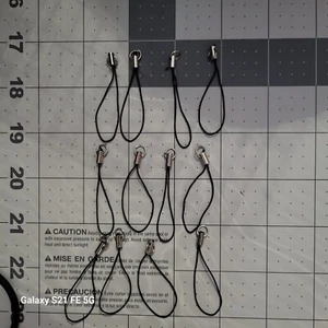 Kleine Schlüsselbänder für Reißverschluss Charms 60 Stück - Bild 1 von 1