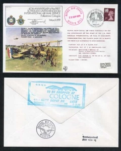 FF1-Aa 60th Ann of the 1st Scheduled UK Int Air Mail Service Standard - Bild 1 von 1