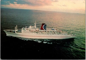 Postcard Carnival Cruises TSS Mardi Gras Empress of Canada Decommissioned 2003 - Picture 1 of 2
