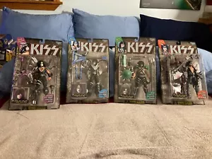4 ASSORTED 1997 MCFARLANE KISS FIGURES - Picture 1 of 9