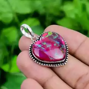 Schöne Triole Opal Edelstein 925 Sterling Silber Handgemacht Anhänger T-8 - Bild 1 von 7
