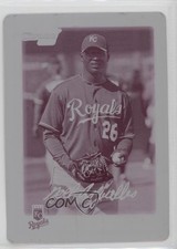 2010 Bowman Chrome Prospects Printing Plate Magenta 1/1 Noel Arguelles f0v