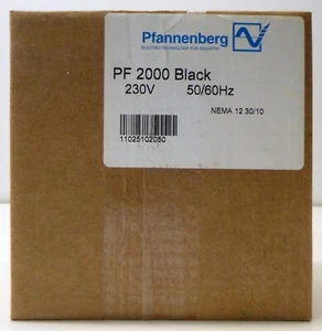 Pfannenberg 11025102050 Filter Fan, 230 V, 50/60 Hz, PF2000 Black - Picture 1 of 10