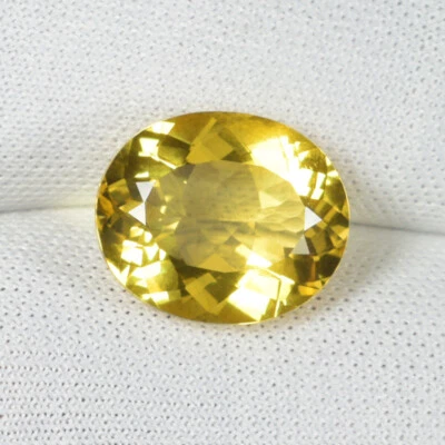 4,04 ct LUSTROSO MEJOR GRADO NATURAL AMARILLO BERILO AGUAMARINA Ver Vdo 1077 DEC Foto 1 de 2