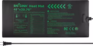 Seedling Heat Mat Warm Hydroponic Heating Pad Waterproof 48" x 20.75" for Seed S - Picture 1 of 7