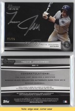 2012 Bowman Bowman Black Collection Auto /25 Travis Jankowski #BBC-TJ Auto