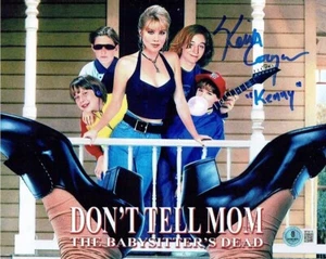 Foto autografiada de 8x10 Beckett de Keith Coogan Don't Tell Mom the Babysitter's Dead - Imagen 1 de 1