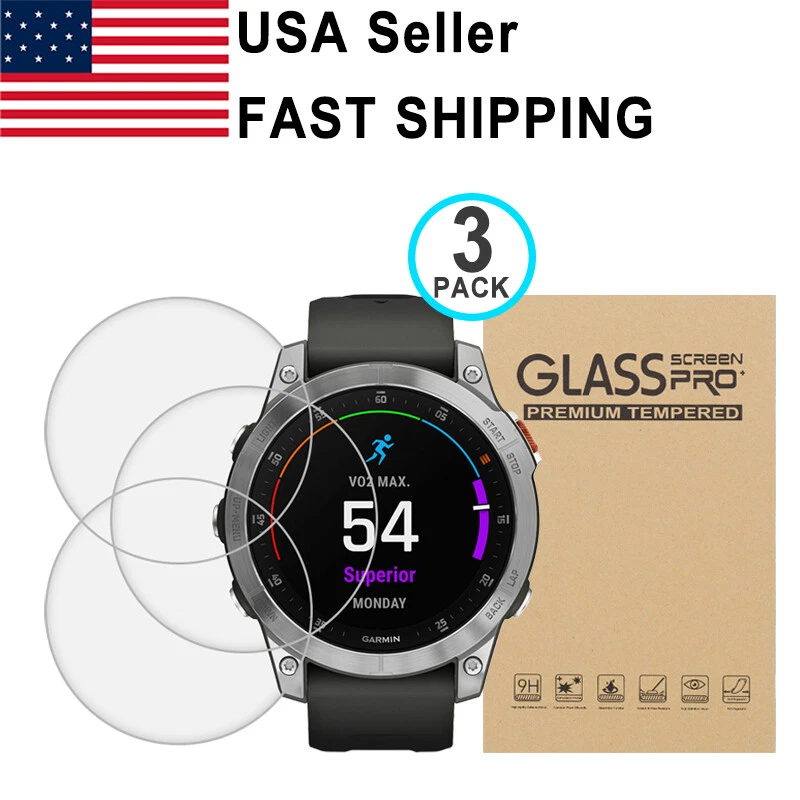 3PCS Tempered Glass Screen Protector For Garmin Epix Gen 2(47MM) - Image 1 of 1