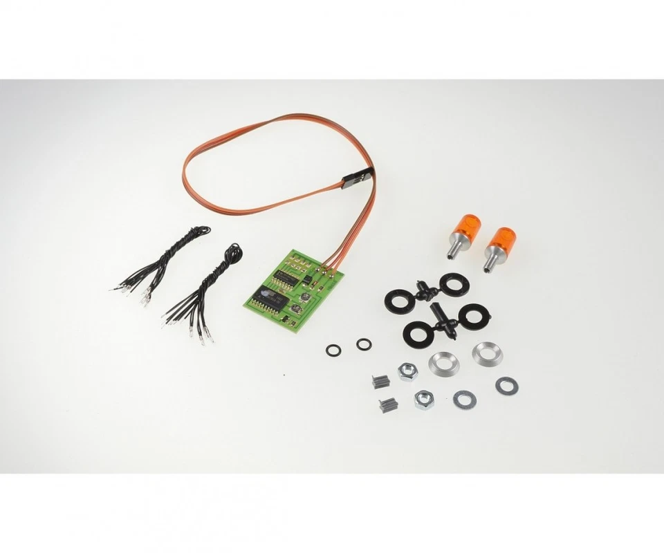 Carson 500907125 - Rotating Warning Light Orange M. E. (2) 15X10Mm - New - Image 1 of 1