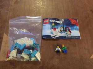 LEGO- CREATOR- WINTER SKATING SCENE- 40107- 100% COMPLETE- 2014- LIMITED EDITION - Picture 1 of 6