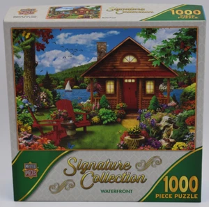 Master Pieces Signature Collection 1000 Piece Jigsaw Puzzle Waterfront - Bild 1 von 4