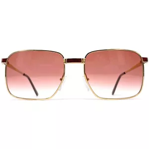 NOS vintage DUNHILL 6057 sunglasses - Austria 80's - Large - GOLD PLATED - Bild 1 von 9