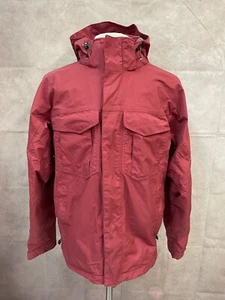 EASTERN MOUNTAIN SPORTS Jacket Mens Maroon Detachable Hood Full Zipper Size M - Picture 1 of 6