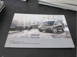 Mercedes Benz Class A New Generation Prospectus Brochure 73 Pages Italian - Picture 1 of 1