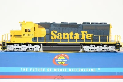 Athearn HO Scale ATSF Santa Fe EMD SD40 Diesel Locomotive #5000 NOS DCC Ready - Image 1 of 4