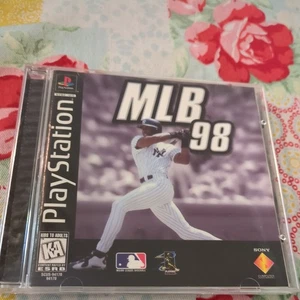 MLB 98 (Sony PlayStation 1, 1997) w/ Manuel, tested working, clean - Picture 1 of 13