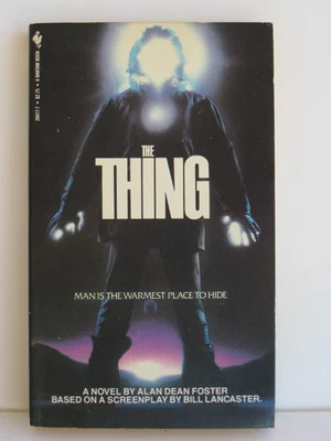 The Thing by Alan Dean Foster SIGNED July 1982 2nd Print Bantam Paperback - Image 1 of 4