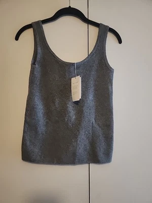 全新带标签 A New Day Size 小号羊绒毛衣类型背心 — 第 1/4 张图片