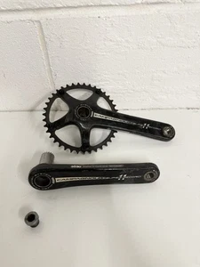 Campagnolo Super Record 11-fach Kurbelgarnitur äußeres Kettenblatt fehlt - Bild 1 von 8
