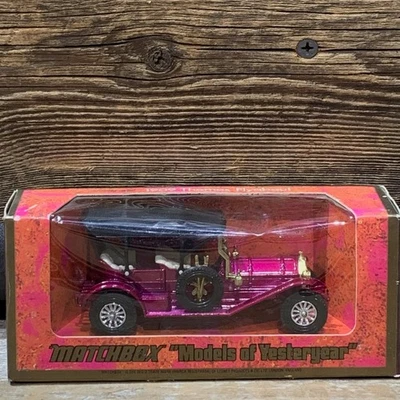 1973 Matchbox, Models of Yesteryear, 1909 Thomas Flyabout, Y-12, NIB - Image 1 of 4