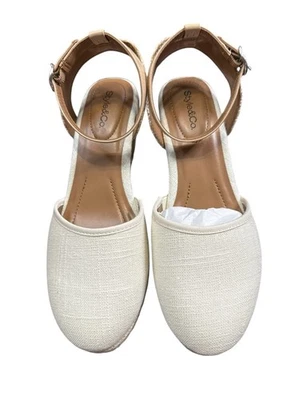 STYLE&CO SANDALIAS ALPARGATA MUJER MAILENA CUÑA TALLA 7 PRECIO DE VENTA SUGERIDO POR EL FABRICANTE: $60 #101 Foto 1 de 4