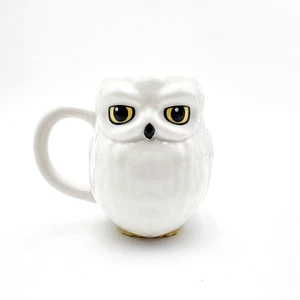 Taza de café de cerámica Hedwig Owl Harry Potter de Paladone 5" x 3" x 4,5" - Imagen 1 de 11