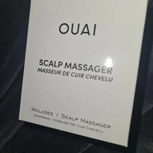OUAI Masajeador de Cuero Cabelludo Champú Cabello Cepillo de Ducha Rosa Silicona Con Caja Nuevo Sellado - Imagen 1 de 5