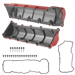 Aluminum Valve Cover Set for Dodge Durango Dakot 4.7L 2001-2007 Ram 1500 02-07 - Picture 1 of 20