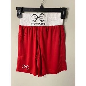 New Junior Unisex Mettle Shorts 2.0 Red Size 10 - Picture 1 of 2