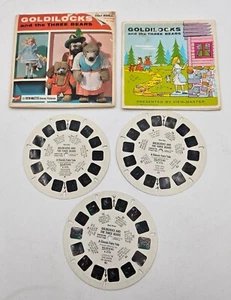 Vtg View Master Goldilocks & Three Bears 3 Reel Set w/Sleeve & Booklet B317 - Picture 1 of 7
