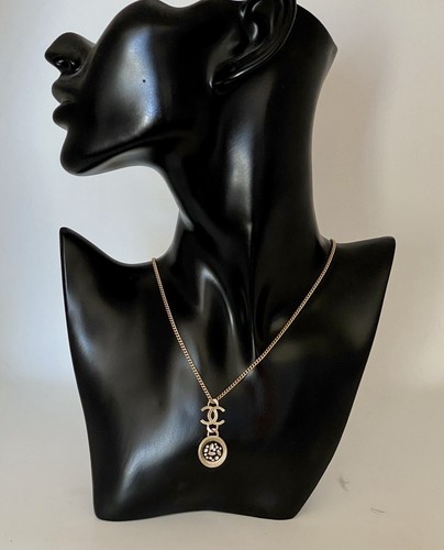 Collana con ciondolo in resina di cristallo CHANEL CC D202.93 24199
