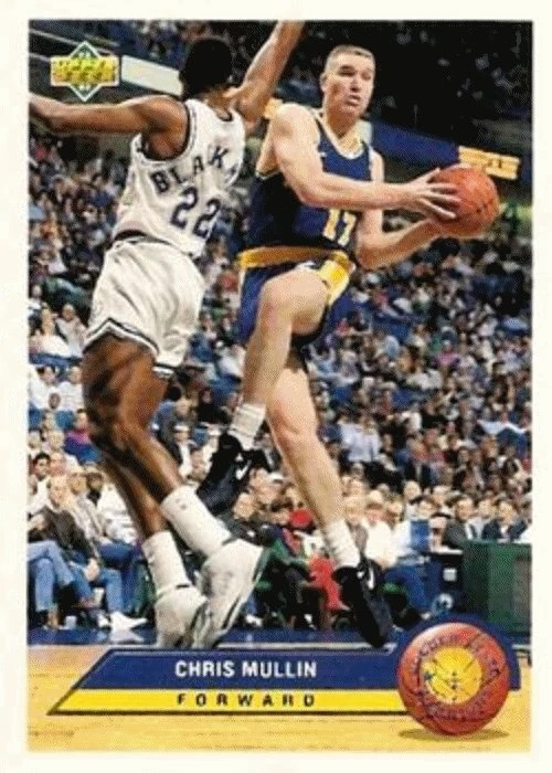 1992-93 Upper Deck McDonald's Basketball P14 Chris Mullin - Image 1 of 2