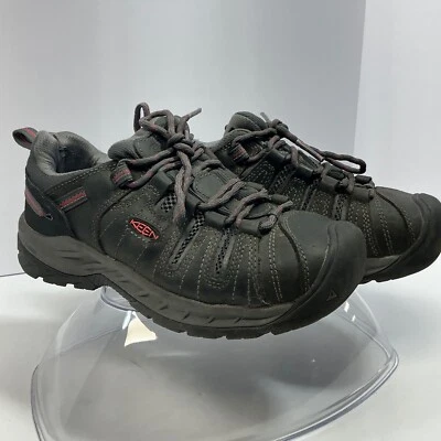Zapato de trabajo Keen Utility gris talla 6,5 ASTM pedernal Foto 1 de 4