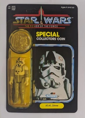 Kenner 1985 POTF Star Wars 92-back AT AT Driver Carded / Sealed  - Image 1 of 4